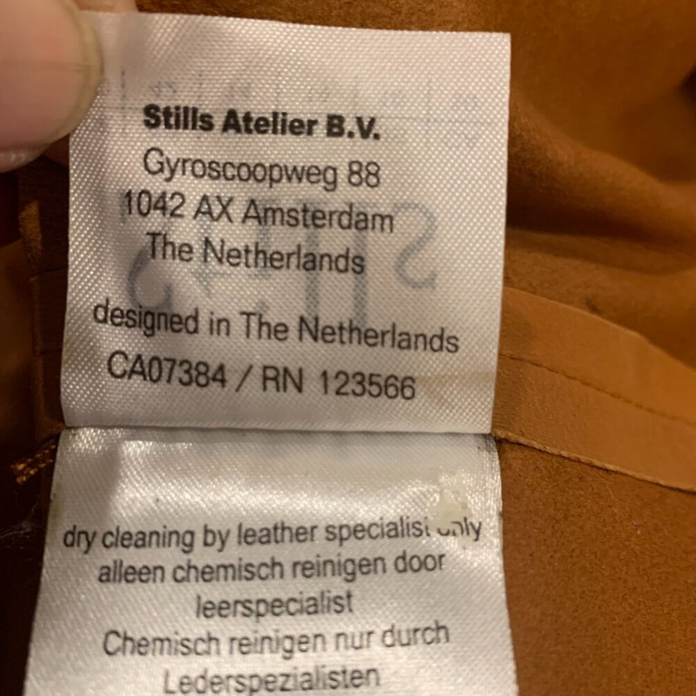 Stills~ Genuine Leather Dress - Picture 5 of 16
